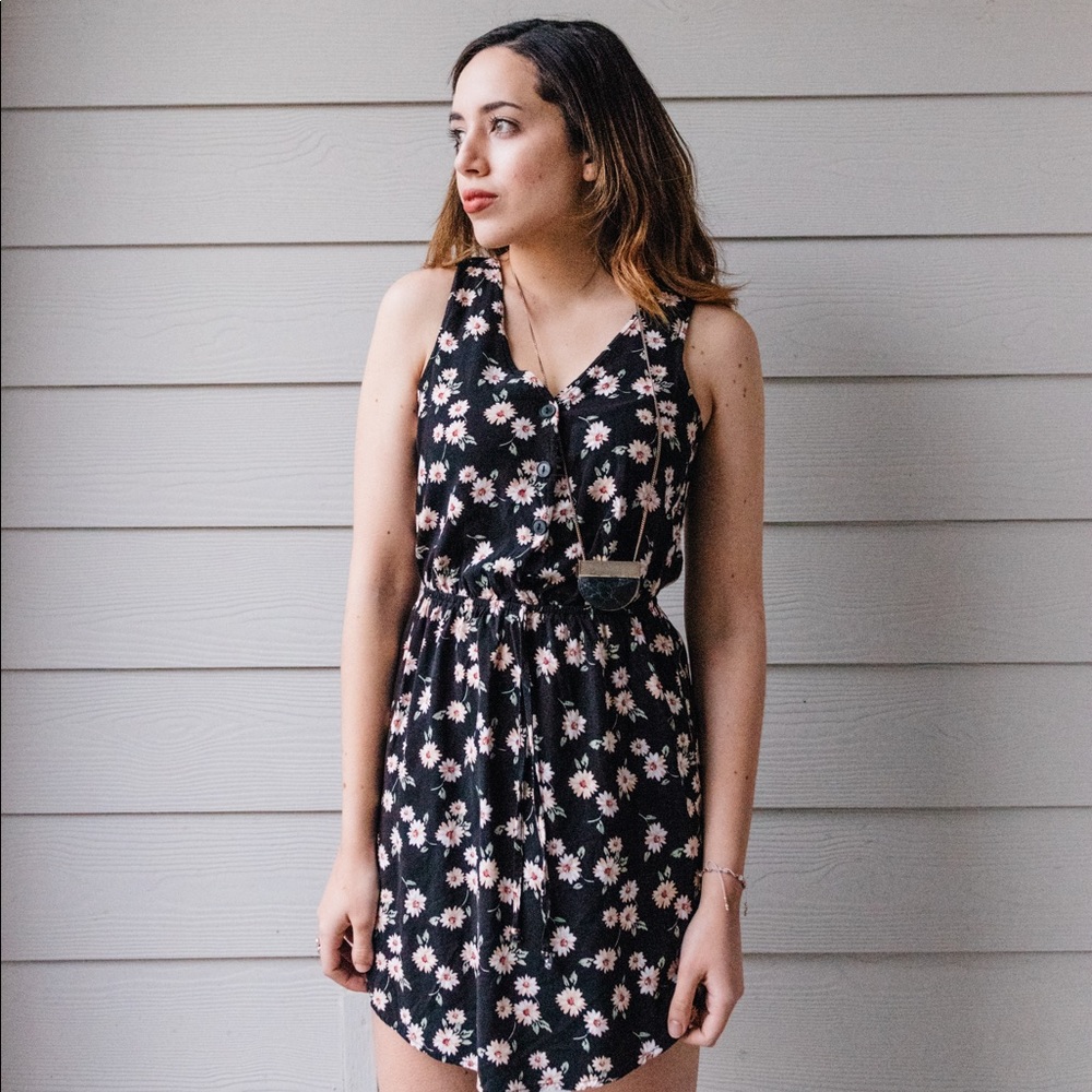 Summer Floral Print Dress